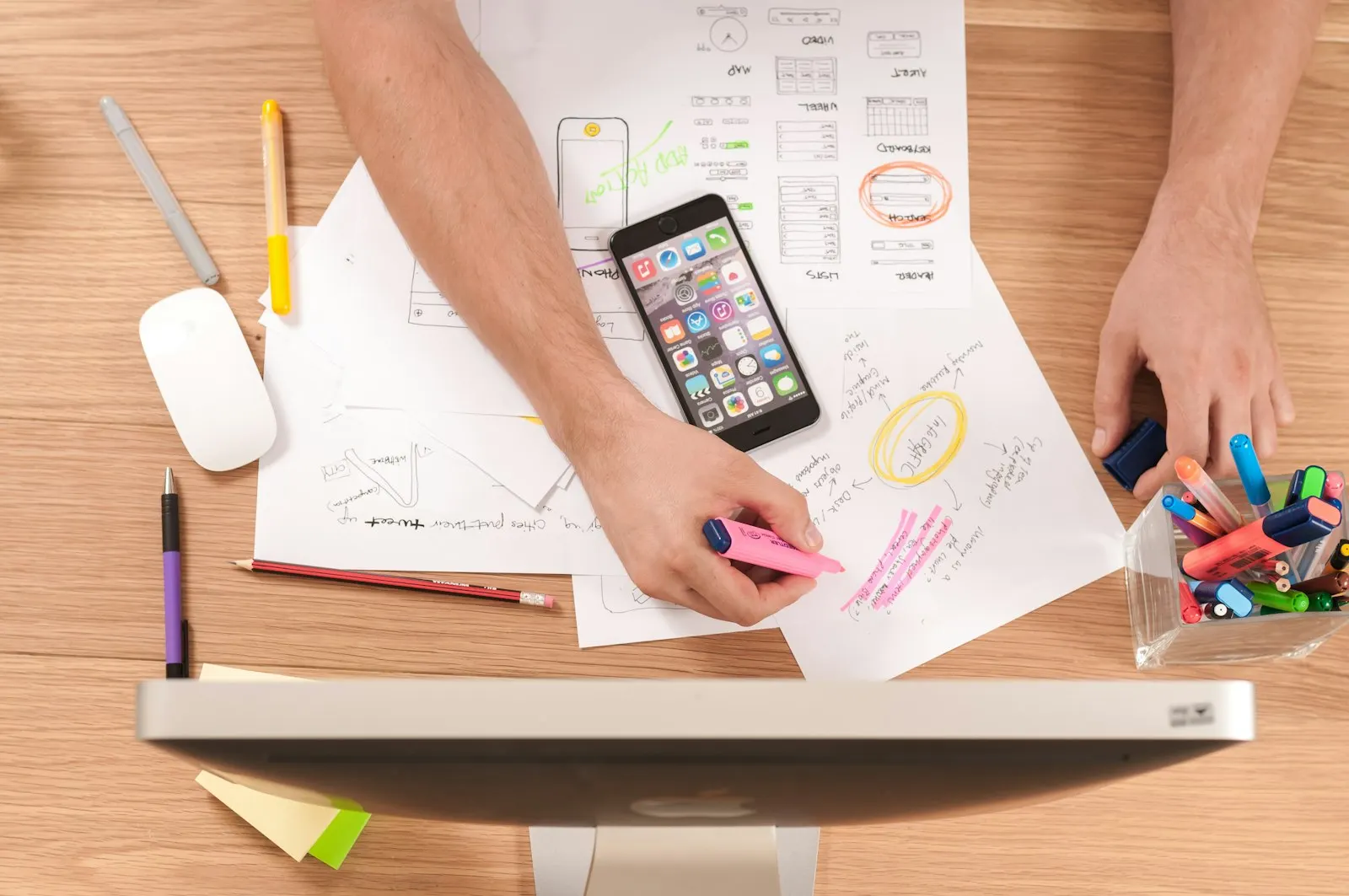 Planiranje projekta na papiru i mobitelu